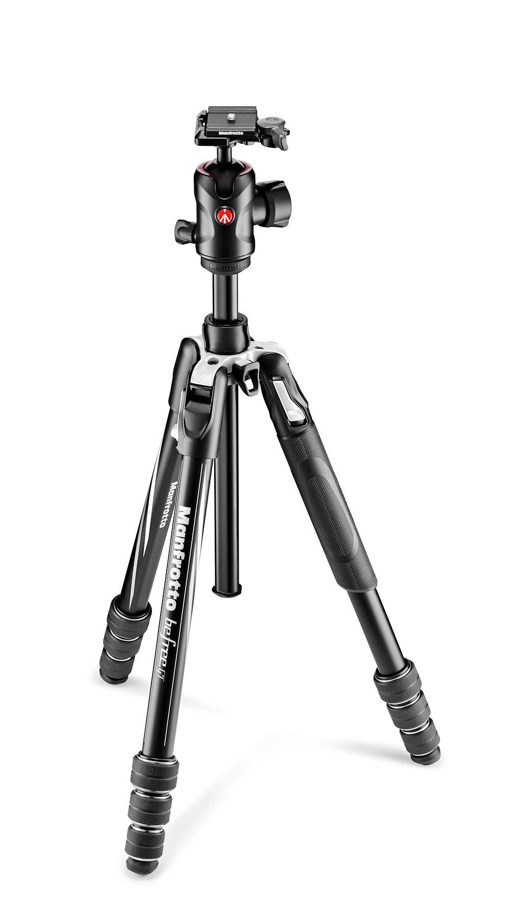 Manfrotto Befree GT Aluminum Tripod twist lock, gömbfejjel (MKBFRTA4GT-BH)