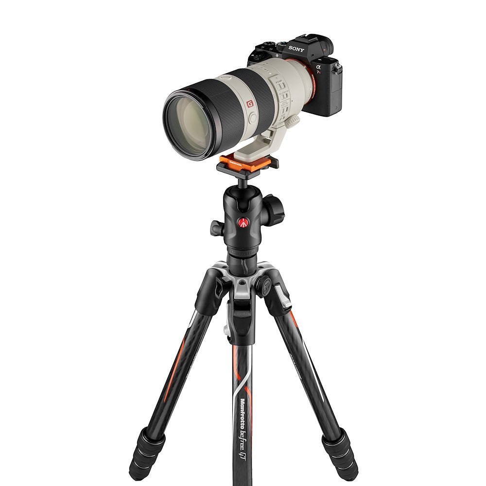 Manfrotto Befree GT carbon designed for ? cameras from Sony (MKBFRTC4GTA-BH)