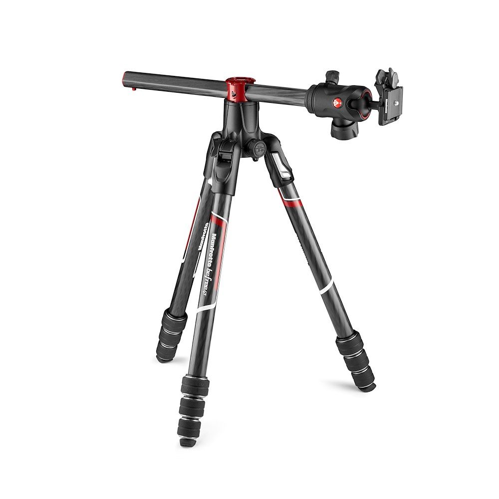 Manfrotto Befree GT XPRO karbon állvány, tekerős lábzár, elforg. középo. (MKBFRC4GTXP-BH)