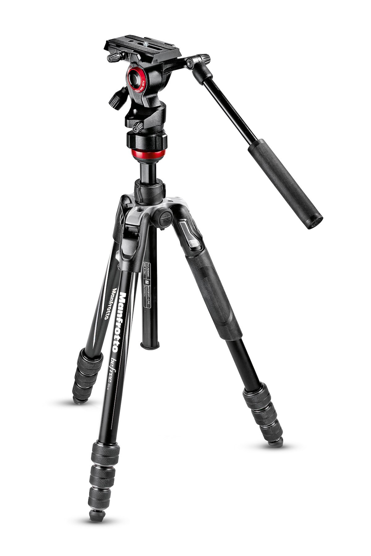 Manfrotto Befree live Aluminium tripod twist + video fej (MVKBFRT-LIVE)