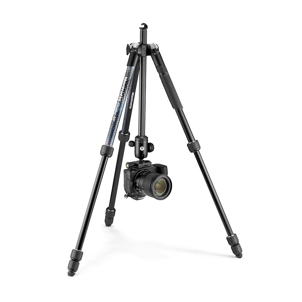 Manfrotto Element MII állvány mobile BT, Alu 4szek. gömbfej, fekete (MKELMII4BMB-BH)