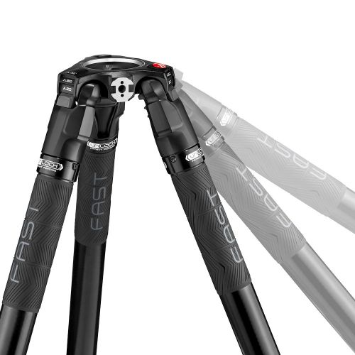 Manfrotto Nitrotech 612 fej + 635 Fast karbon állvány, szimpla láb (MVK612SNGFC)