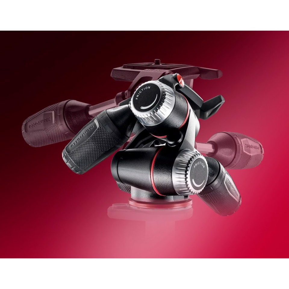 Manfrotto XPRO 3D fej behajtható nyéllel szabályozható ellenállással (MHXPRO-3W)