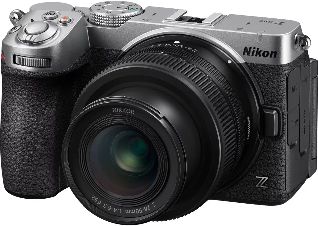Nikon Z5IIC ezüst + 24-50mm F4-6.3 VR KIT (VOA223K001)