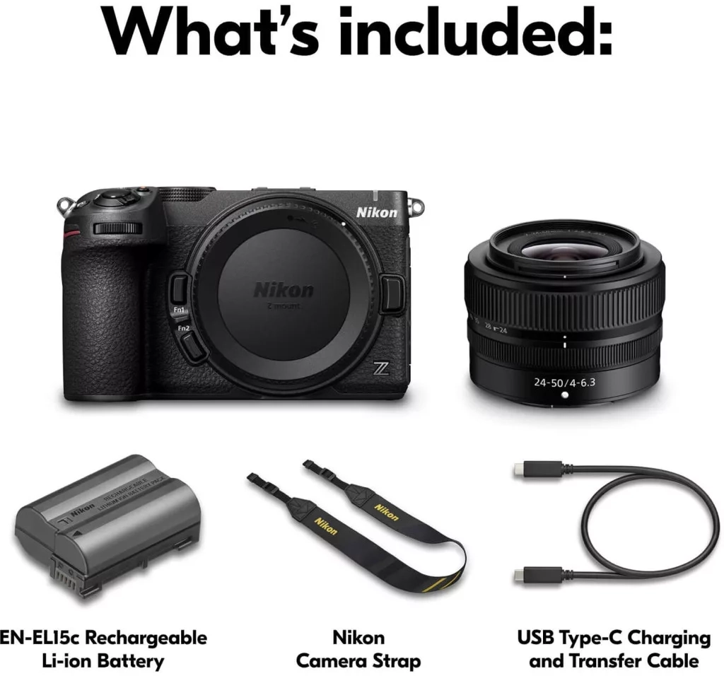Nikon Z5IIC fekete + 24-50mm F4-6.3 VR KIT (VOA220K001)