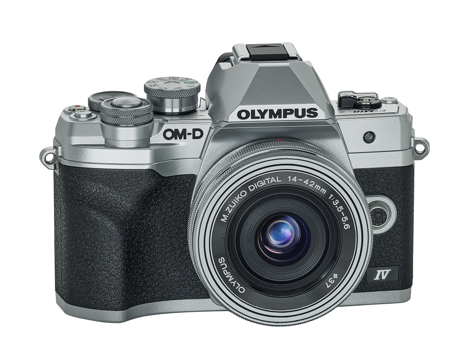 Olympus E-M10IV 1442EZ KIT ezüst/ezüst