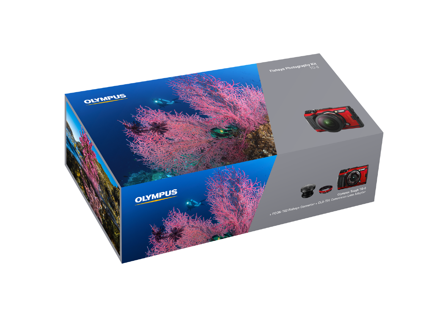 Olympus TG-6 Halszem KIT fekete