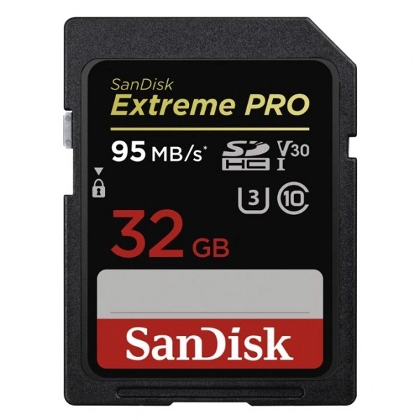 SanDisk Extreme SDHC 32GB memóriakártya [100/70MB/s] (215402)