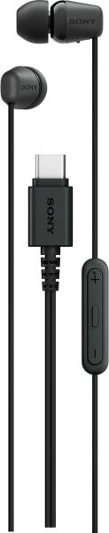 Sony IER-EX15CB Vezetékes USB-C fülhallgató, fekete (IEREX15CB.CE7)