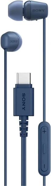Sony IER-EX15CL Vezetékes USB-C fülhallgató, kék (IEREX15CL.CE8)