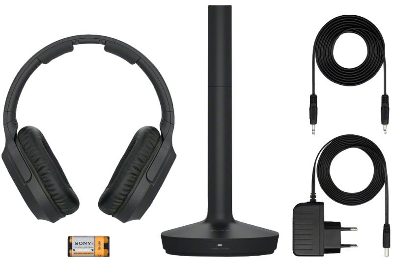 Sony MDR-RF895RK (Fekete) Vezeték nélküli RF fejhalgató (MDRRF895RK.EU8)