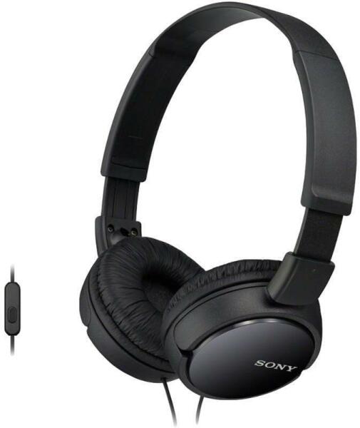 Sony MDR-ZX110AP fejhallgató (fekete) (MDRZX110APB.CE7)