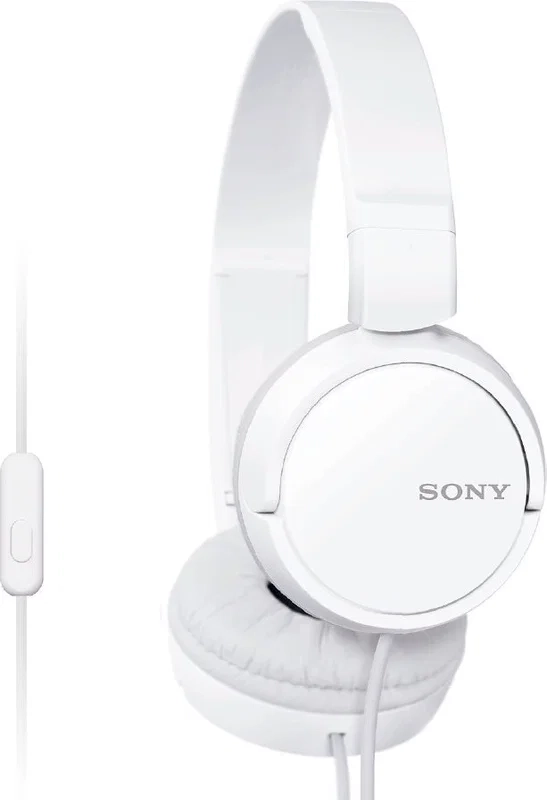Sony MDR-ZX110APW Vezetékes fejhallgató mikrofonnal, fehér (MDRZX110APW.CE7)