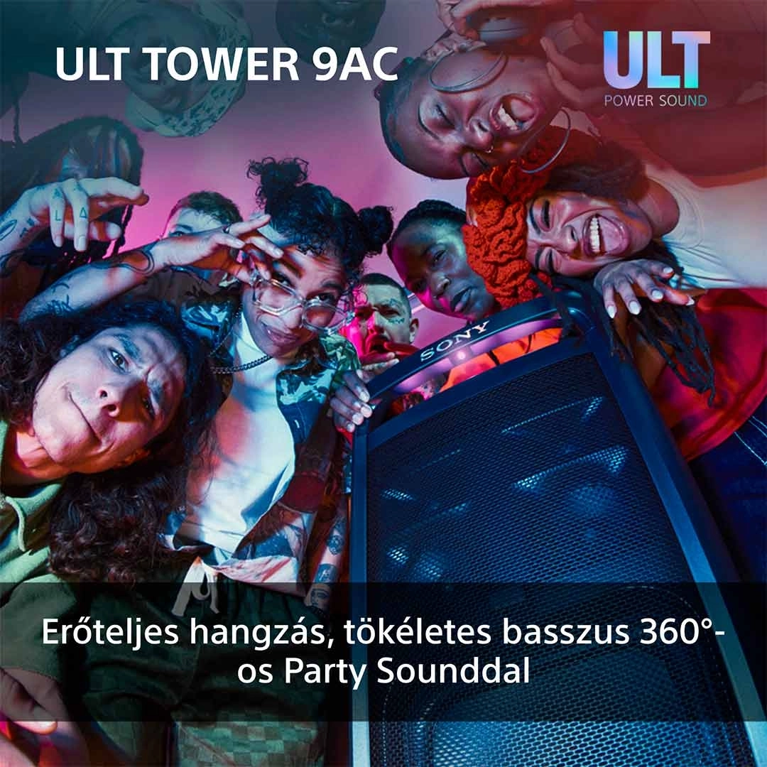 Sony SRS-ULT900 ULT Tower 9 party hangfal (SRSULT900AC.CEL)