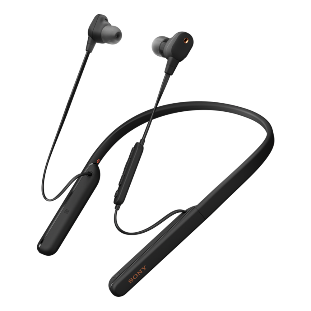 Sony WI-1000XM Bluetooth zajszűrős nyakpántos fülhallgató - fekete (WI1000XM2B.CE7)