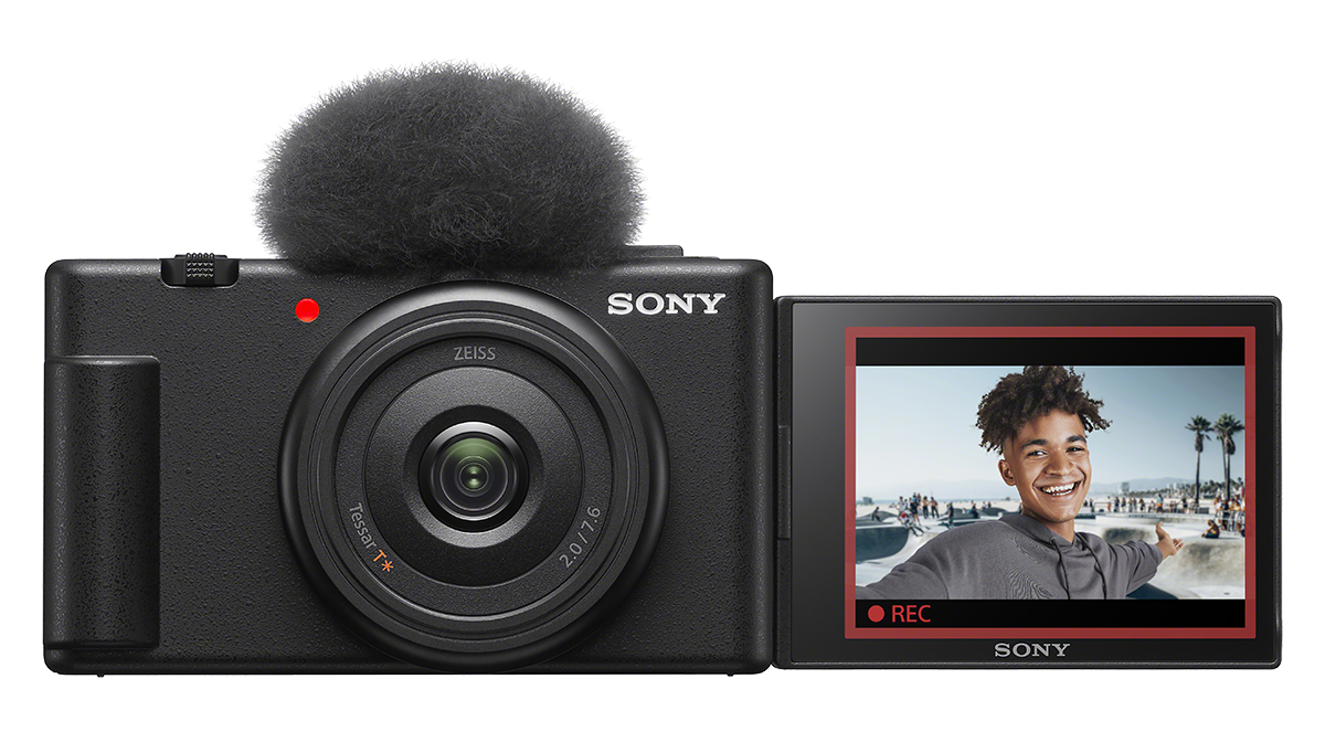 Sony ZV-1F Vlogger fényképezőgép és kamera (ZV1FBDI)