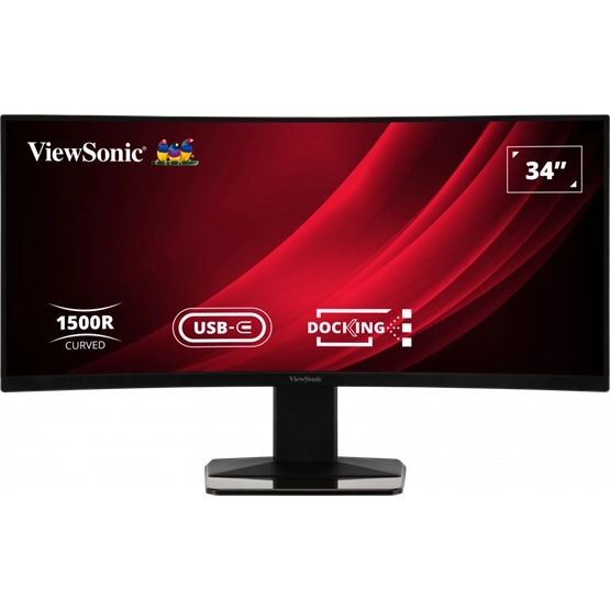 ViewSonic 34" VG3419C 3440x1440 USB-C 120Hz FreeSync Premium - 1500R - VA (VS19725)