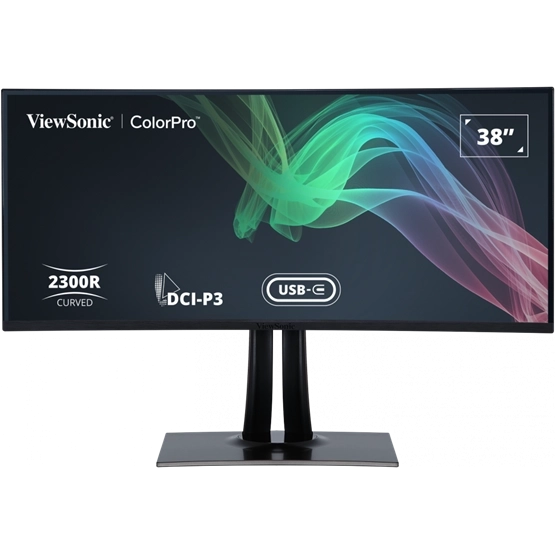 ViewSonic 38" VP3881A 3840x1600 USB-C 60Hz - 2300R - IPS (VS16980)