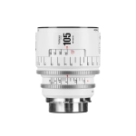 7Artisans 105mm T2.1 Infinte manuális Cine objektív fehér (PL) Full Frame  (105T21W-PL INF)