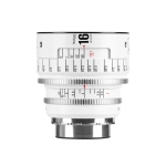 7Artisans 16mm T2.5 Infinte manuális Cine objektív fehér (PL) Full Frame  (16T25W-PL INF)