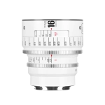 7Artisans 16mm T2.5 Infinte manuális Cine objektív fehér (Sony-E) Full Frame  (16T25W-EF INF)