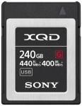 Sony XQD 240 GB (QDG240F) 440 MB/s olvasás, 400 MB/s írási seb. 240 GB