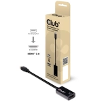 Club3D CAC-1180 (Mini DisplayPort 1.4 to HDMI 2.0, 4K60Hz, HDR, 3D, 16bpc)