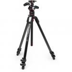 Manfrotto 055 kit karbon 3 szekciós állvány + 3D fej + MOVE (MK055CXPRO33WQR)