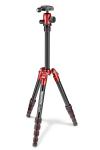 Manfrotto Element Traveller kis állvány Kit gömbfejjel - piros (MKELES5RD-BH)