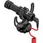 Rode Mini kondenzátor mono videómikrofon Rycote Lyre felfüggesztéssel (3V Plug-On power szükséges a működ