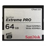 Sandisk CFast 64 GB Extreme Pro 2.0 memóriakártya, VPG130 (525 MB/s  sebesség) (139791)