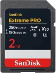 SanDisk Extreme PRO SDXC 2TB memóriakártya [250/150MB/s] (226794)