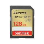 SanDisk Extreme SDXC 128GB memóriakártya [180/90MB/s] (121580)