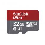 Sandisk microSDHC 32 GB  Mobile Ultra memk., + adapter, (120MB/s) class 10, A1 (186500)