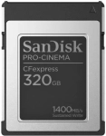 SanDisk Pro-Cinema CFExpress Type-B 320GB memóriakártya [1700/1500MB/s] (220058)