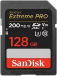 SDXC 128 GB  Extreme PRO (200MB/s olv. / 90MB/s ír. Seb.) UHS-I, Class 10, U3, V30 (121596)