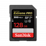 SDXC 128 GB Extreme Pro memk. (300 MB/s olvasás) UHS-II, U3, V90 (121506)