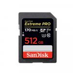 SDXC 512 GB Extreme PRO (200MB/s olv. / 140MB/s ír. Seb.) UHS-I, Class 10, U3 (121598)