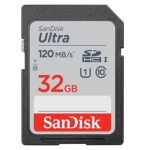 SanDisk Ultra SDHC  32GB memóriakártya [120MB/s] (186496)