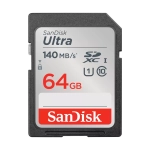 SanDisk Ultra SDXC  64GB memóriakártya [140MB/s] (215415)