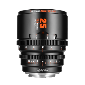 7Artisans 25mm T2.1 manuális Cine Hope objektív fekete (Sony-E) S35 (25T21B-E)