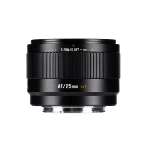 7Artisans AF 25mm F1.8  Lite autófókuszos objektív (Sony-E) APS-C fekete (AF25F18B-EAPS-C)