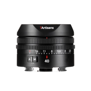 7Artisans AF 40mm F2.5 autófókuszos objektív (Sony-E) Full frame (AF40F25B-E)