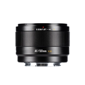 7Artisans AF 50mm F1.8  Lite autófókuszos objektív (Sony-E) APS-C fekete (AF50F18B-EAPS-C)