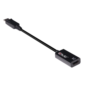 Club3D CAC-1080 (DisplayPort 1.4 to HDMI 2.0, 4K60Hz, HDR, 3D aktív)