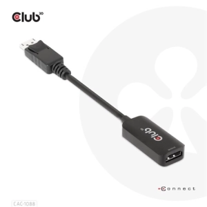 Club3D CAC-1088 (DisplayPort 1.4 to HDMI 4K120Hz/8K60Hz HDR Aktív, M/F)