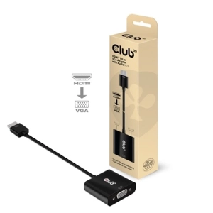 Club3D CAC-1302 (HDMI 1.4 to VGA + Audio, 1080p@60Hz, Micro USB power)