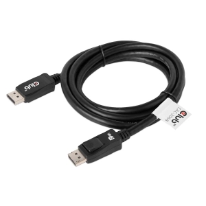 Club3D CAC-2068 (DisplayPort 1.4, M/M, 28AWG, HBR3, VESA tanúsítvánnyal, 8K60Hz, 2m)