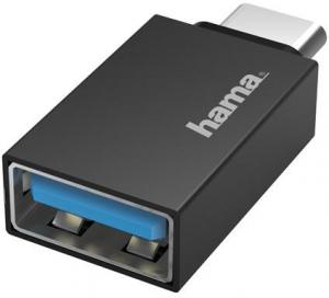 Hama USB adapter, USB-C DUGÓ – USB-3.1-A ALJZAT (200311)