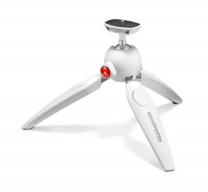 Manfrotto 2 SECTION MINI TRIPOD WHITE (MTPIXIEVO-WH)